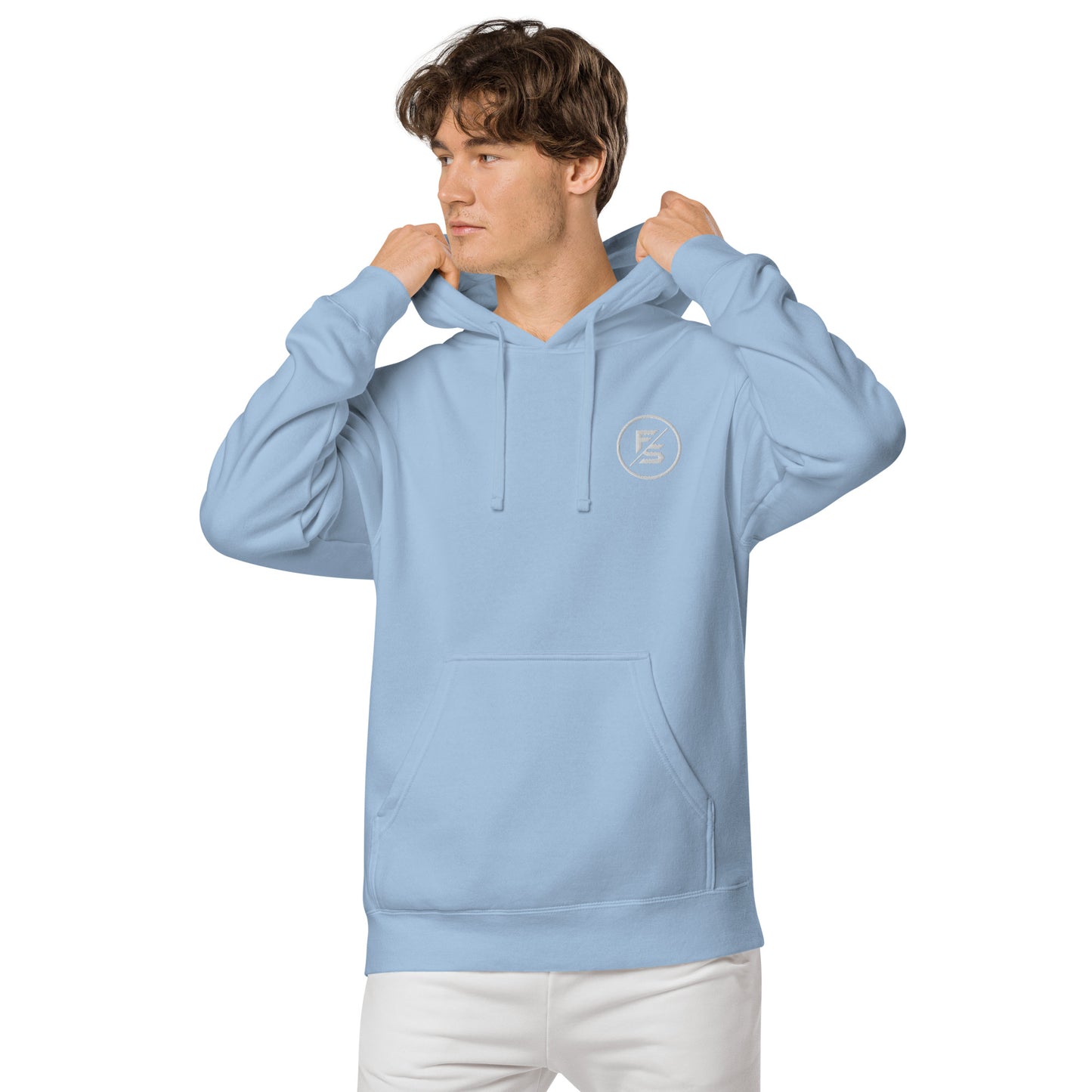 Fitness Sanctuary Pigment-Dyed Hoodie