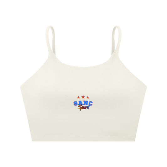 Spaghetti Strap Yoga Sports Bra
