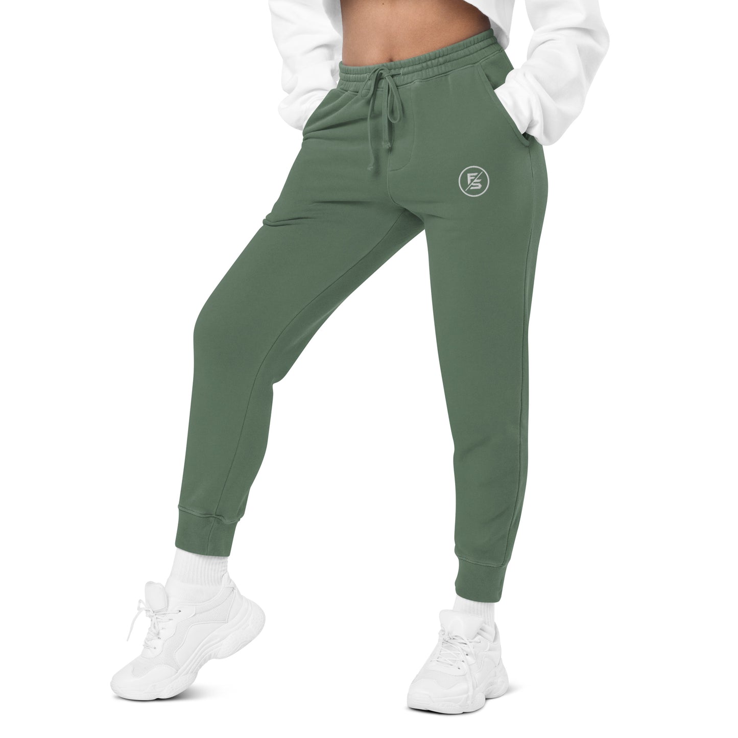 Fitness Sanctuary Pigment-Dyed Sweatpants