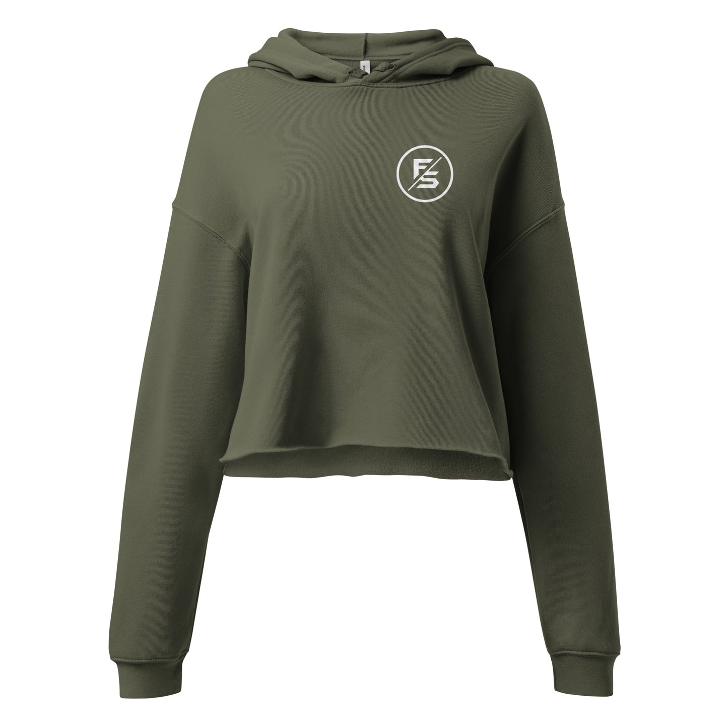 Fitness Sanctuary Crop Hoodie