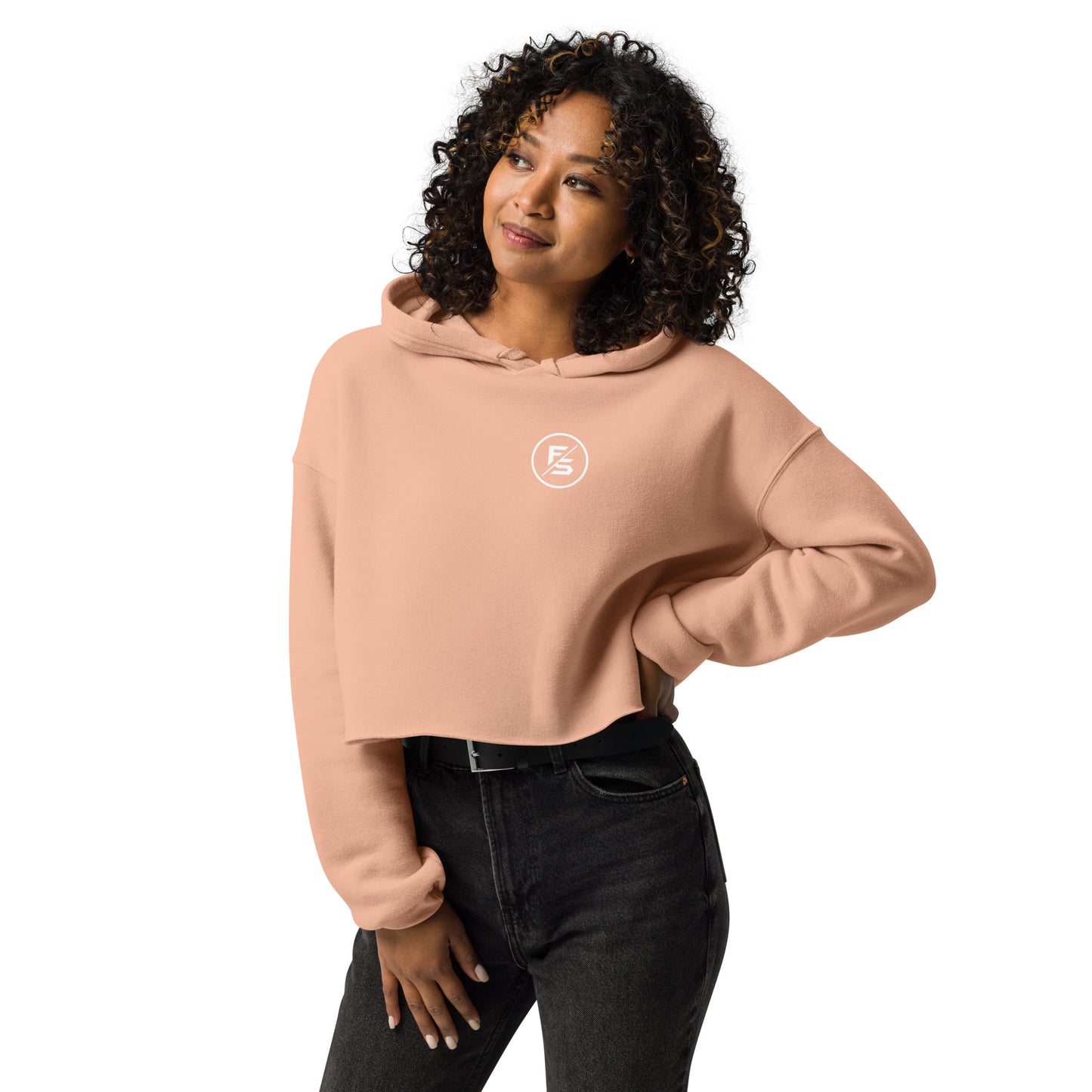 Fitness Sanctuary Crop Hoodie